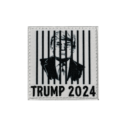 Locked Up Trump 2024 Embroidered Patch