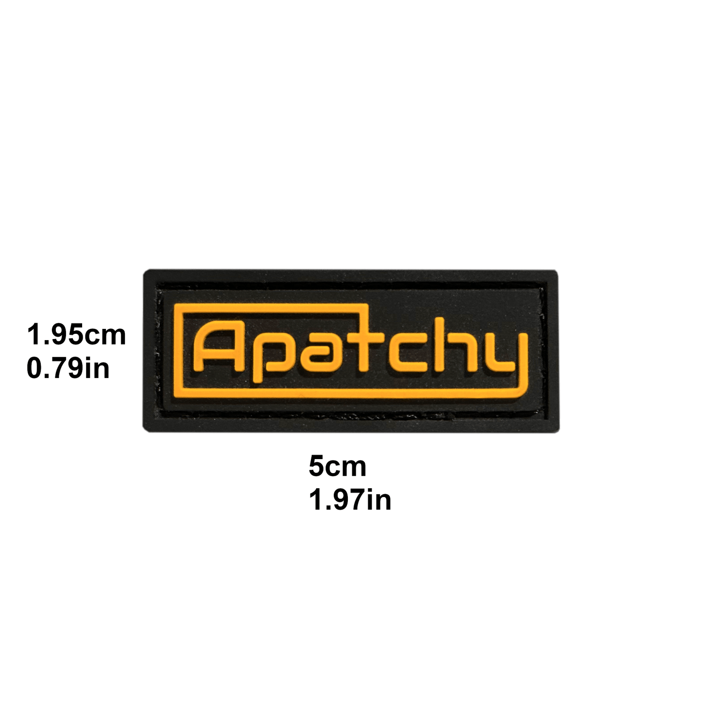 Apatchy Logo Mini PVC Patch